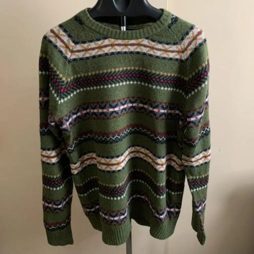 Urban Outfitters CPO Fair Isle Crew Sweater